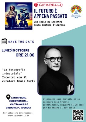 Il futuro è appena passato - "La fotografia industriale", incontro con il curatore Denis Curti 