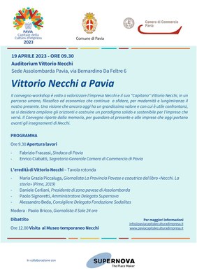 Vittorio Necchi a Pavia