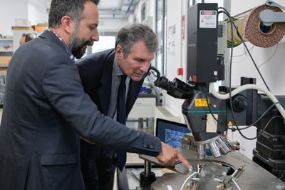 Il Presidente di Assolombarda visita Infineon Technologies Italia a Pavia