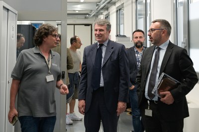 Il Presidente di Assolombarda visita Infineon Technologies Italia a Pavia