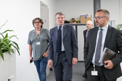 Il Presidente di Assolombarda visita Infineon Technologies Italia a Pavia