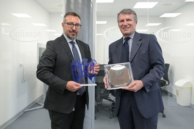 Il Presidente di Assolombarda visita Infineon Technologies Italia a Pavia