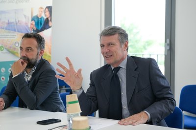 Il Presidente di Assolombarda visita Infineon Technologies Italia a Pavia