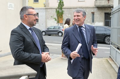 Il Presidente di Assolombarda visita Infineon Technologies Italia a Pavia