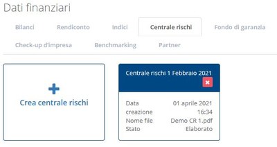 Carica Centrale Rischi 3